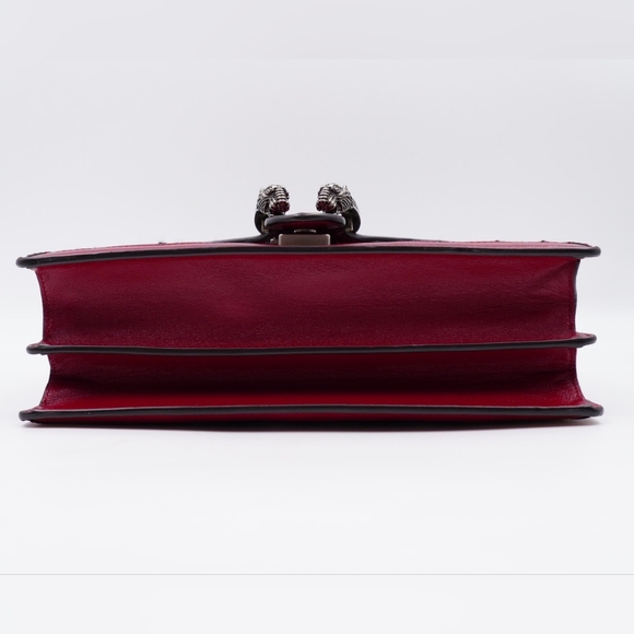 ❌️❌️SOLD❌️❌️AU16❤️ GUCCI Tweed GG Monogram Dionysus Shoulder Bag Black - Picture 12 of 15